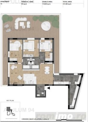 Apartament 4 camere + Terasa 94mp / Licurg 2 / Cartierul Armenesc - imagine 3