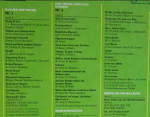 casete audio noi Corul Fischer -1000 Voci Canta pt Milioane,Germany'77 - imagine 6