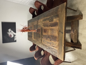 Producator vindem mese STEJAR masiv - imagine 6