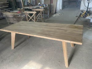 Producator vindem mese STEJAR masiv - imagine 5