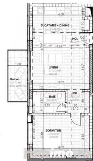 Apartament cu 2 camere, constructie premium, zona Intre Lacuri - imagine 4