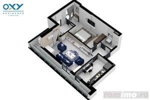 Rahova-Oxy Residence 2 camere Tip M mobilat/utilat - imagine 2