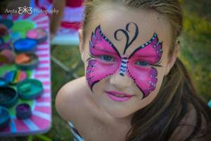 Pictura pe fata petreceri copii, diverse evenimente