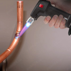 Torță de bucătărie pentru flambat, Torță cu gaz tip autogen, FAHRENHEIT, aprindere piezo - imagine 3