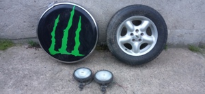 Bulbăr original din inox land rover sau Jeep + alte accesorii - imagine 7