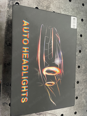 Vand becuri led h4 cu lupa  - imagine 3