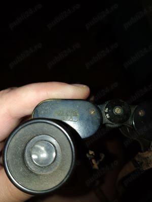 Binoclu militar vintige Carl Zeiss Jena Teletur 6x