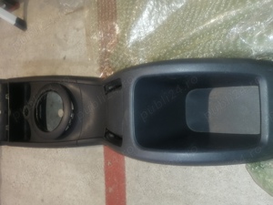 consola centrala schimbator viteze si pahare renault megane 2 - imagine 2