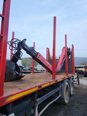 Man tgs 440 cp, transport forestier lemn, bușteni  - imagine 2