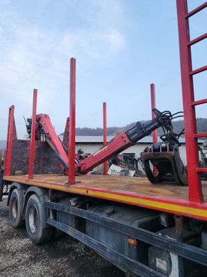 Man tgs 440 cp, transport forestier lemn, bușteni  - imagine 4