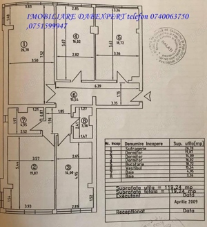 Vanzare apartament 4 camere ,an 2011 - imagine 3