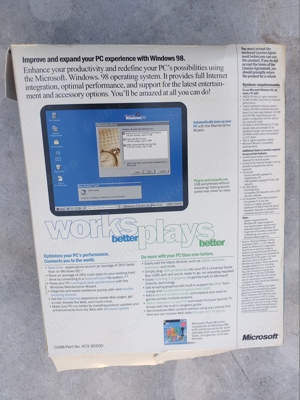 CD inregistrare WIN 98SE  cu Product key  - imagine 2