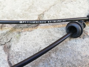 cablu deschidere capota cu maner volkswagen polo 6R - imagine 6