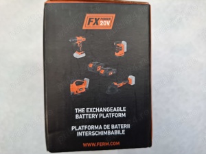 Incarcator rapid acumulatori 20V  2.4A sau 4 A, FERM CDA1169 - imagine 3