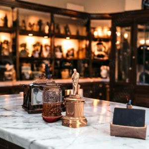 Statuetă Ovidius pe soclu 17cm - imagine 2