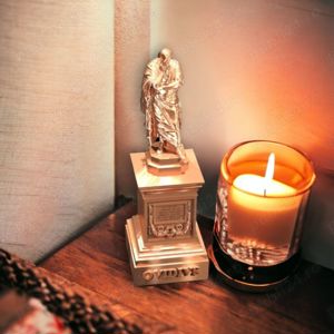 Statuetă Ovidius pe soclu 17cm - imagine 3