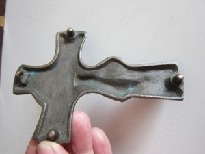 cadou rar Crucifix Cruce bronz vintage colectie Egino Weinert - imagine 4