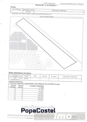 Tartasesti - Dambovita teren intravilan 10 ha deschidere 158 ml - imagine 5