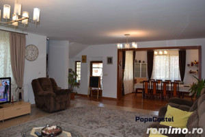 Snagov langa padure vila 5 camere P+1E teren 2000 mp, foisor, garaj - imagine 6