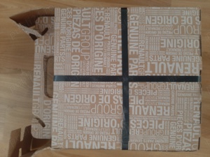 Vand set de discuri de frana neventilate pentru Dacia Logan II, originale, noi