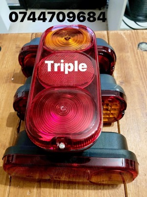 Faruri, stopuri, oglinzi , girofaruri, suporti pentru JCB - imagine 10