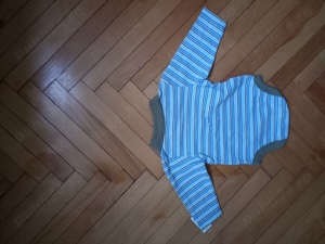 Body camasa bebe cu maneca lunga NOU cu ETICHETA 0   3 luni - imagine 2