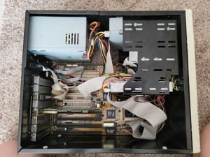 Calculator Vechi, Socket 7, AMD K5, CNC , Retro Gaming , Slot ISA , Buton TURBO, Vintage. - imagine 2