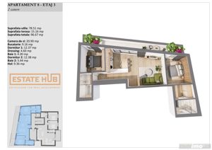 Apartamente premium 2 camere standarde NZEB zona centrala - imagine 11