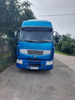 Vand   rate   schimb sau inchiriez ansamblu cap Renault Premium E5 (Volvo)+ semiremorca Krone 2011 - imagine 2