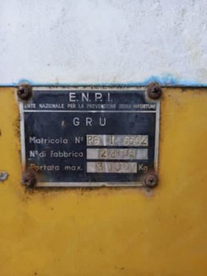 Macara GRUMM (Italia) model M 3385 G cu telecomanda - imagine 7