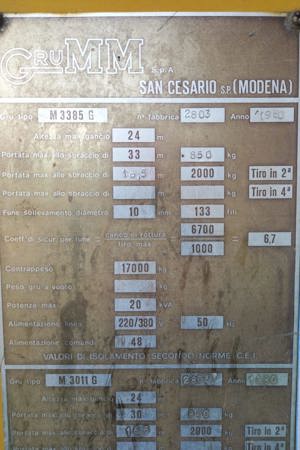 Macara GRUMM (Italia) model M 3385 G cu telecomanda - imagine 8