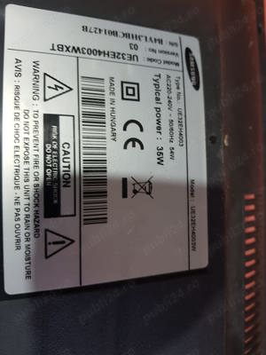 set 2 difuzoare bn96-23513a 6ohm 5w de pe tv Samsung ue32eh4003 - imagine 3