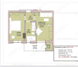 Comision 0 direct propietar, apartamente noi, cu 2 si 3 camere - imagine 9