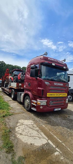 Transport specializat agabaritic de utilaje agricole  și de construcții  Marco Trailer Transport SRL - imagine 8