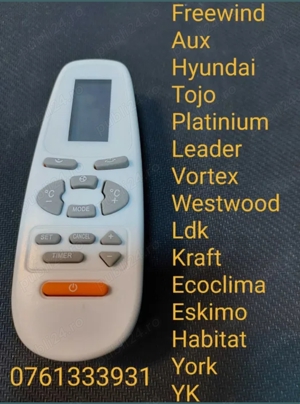Telecomanda aer conditionat  - imagine 3