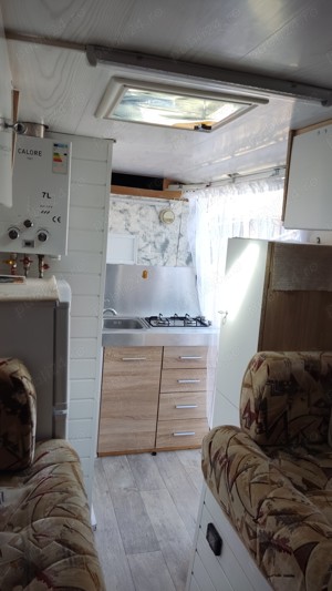 vand campervan Renault Master , baie cu dus, wc, bucatarie, pat mare,panou solar - imagine 6