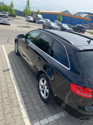 Vand Audi A4 Break,an 2013,negru,automat.pret:9000 euro. - imagine 6