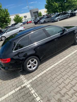 Vand Audi A4 Break,an 2013,negru,automat.pret:9000 euro. - imagine 8