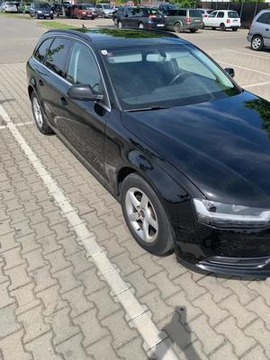 Vand Audi A4 Break,an 2013,negru,automat.pret:9000 euro. - imagine 7
