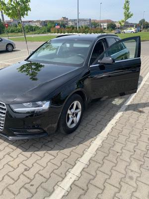 Vand Audi A4 Break,an 2013,negru,automat.pret:9000 euro. - imagine 9