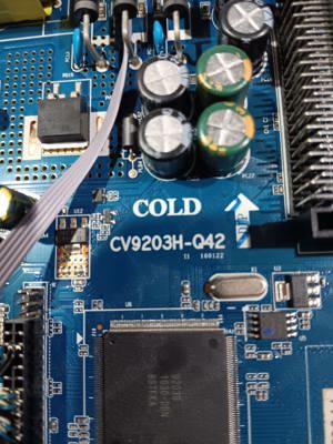 placa de baza cv9203h-q42 de pe tv Selecline le-32d11 - imagine 3