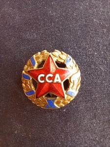 INSIGNA FOTBAL CCA, perioada 1958 1961, STEAUA București !