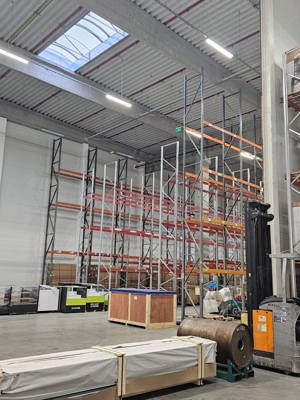 Rafturi metalice industriale