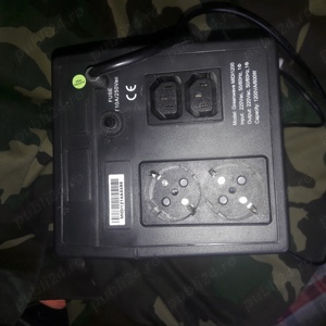 Sursa UPS neintreruptibila 220V-1200VA 600W cu doua baterii 12V 7,2Ah-la 24V - imagine 2