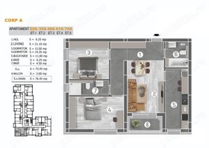 Apartament cu 3 camere, Grand Arena Mall, Bd. Brancoveanu - imagine 5