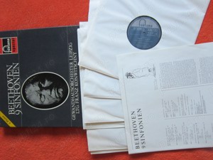 vinil Beethoven 9 Simfonii 6xLP dir. Franz Konwitschny Olanda 1968 - imagine 2