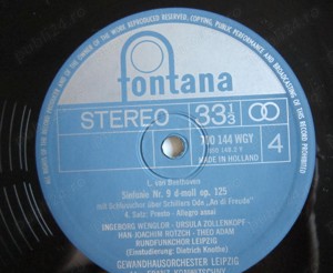 vinil Beethoven 9 Simfonii 6xLP dir. Franz Konwitschny Olanda 1968 - imagine 3