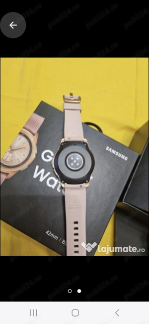 Ceas Samsung galaxy watch Rose Gold - imagine 2
