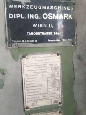 presa cu excentric 25 tf - imagine 4