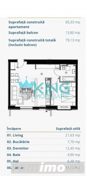 Aviației Tower | 2 Camere | Încălzire pardoseala | View Panoramic | Parcare - imagine 13